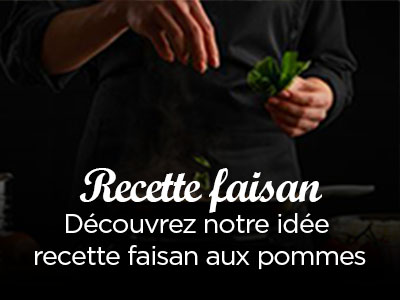Recette faisan aux pommes !