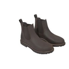 BOOTS HUILEES FOURREES MARRON