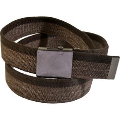 CEINTURE BICOLORE MARRON