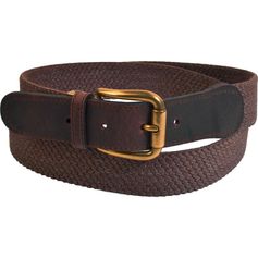 CEINTURE ELASTIQUE MARRON