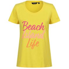 TSHIRT FEMME FILANDRA MAIZE YELLOW