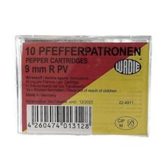 MUNITION POIVRE 380 REVOLVER X10