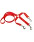 LAISSE TRIPLEUR ORANGE 1M20