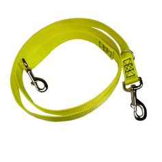 LAISSE PLATE TRAQUEUR JAUNE 1M80