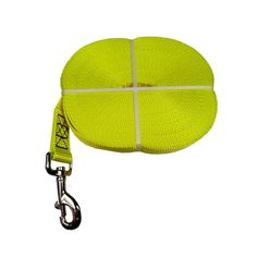 LONGE PLATE JAUNE 10M