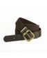 CEINTURE ELASTIC GDE TAILLE MARRON