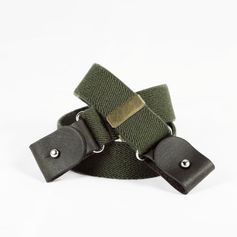 CEINTURE ENFANT SANS BOUCLE KAKI