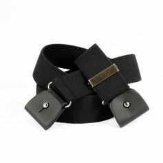 CEINTURE FEMME SANS BOUCLE NOIR