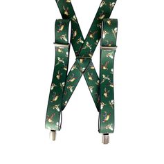 BRETELLES CANARDS FAISANS