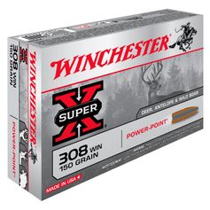 BALLES 308 WIN PP SUPER X 150GR