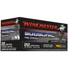 BALLES 22LR 42G SUBSONIC X50