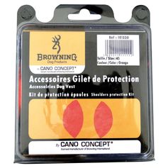 PROTECTION EPAULE POUR CHIEN ORANGE