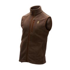 GILET POLAIRE SUMMIT BROWN