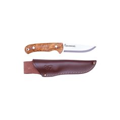 COUTEAU BJORN 11CM EN BOIS D'OLIVIER + ETUI