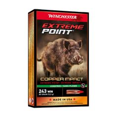 BALLES 243WIN EXTREME POINT LEAD FREE 85GR