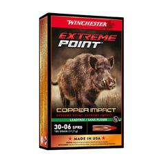 BALLES 30-06 EXTREME POINT LEAD FREE 180GR