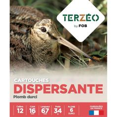 CARTOUCHES BECASSE 12/34G X10