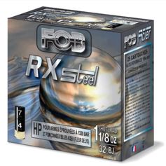 CARTOUCHES RX STEEL 32HP 12/32G X25 N4+7