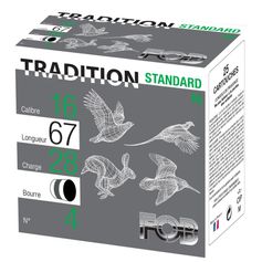 CARTOUCHES STANDARD 16/67 28G BG X2