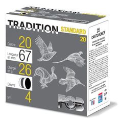 CARTOUCHES STANDARD 20/67 26G BG X2