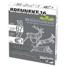 BALLES BRENNEKE 16/27G