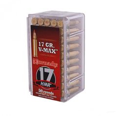 BALLES 17HMR V-MAX 17GR