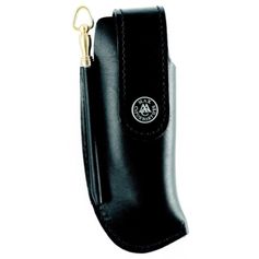 ETUI CUIR MOD. CHASSE 12 CM NOI