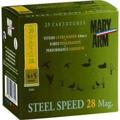 CARTOUCHE STEEL SPEED 20MAG 28G 4/5