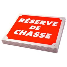 PLAQUE AKILUX RESERVE DE CHASSE X10