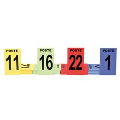 NUMERO DE POSTE