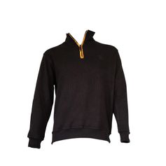 SWEAT COL ZIP COUDIERE CHOCOLAT
