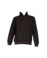 SWEAT COL ZIP CHOCOLAT