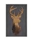 DECORATION MURALE CADRE BOIS CERF