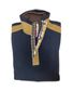 SWEAT COL ZIP PRESSION MARINE