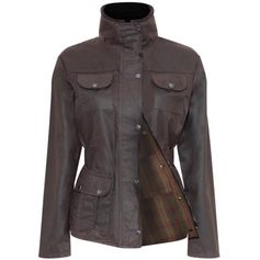 VESTE FEMME HUILEE MARRON