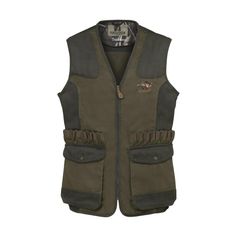 GILET TRADITION KAKI SANGLIER