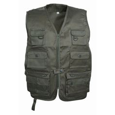 GILET ENFANT UNI KAKI