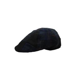 CASQUETTE LAINE PATCHWORK BLEU 55