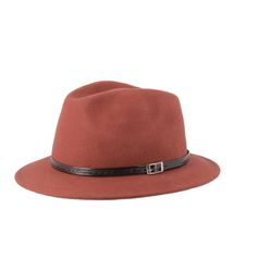CHAPEAU FEMME BRIQUE