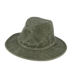 CHAPEAU SAFARI COTON OLIVE