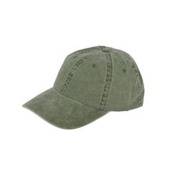CASQUETTE BASEBALL COTON OLIVE