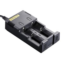 CHARGEUR 2 ACCUS AC100-240V 50/60HZ - DC12V