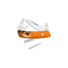 COUTEAU 11 MULTIFONCTIONS ORANGE LION