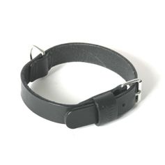 COLLIER CUIR NOIR
