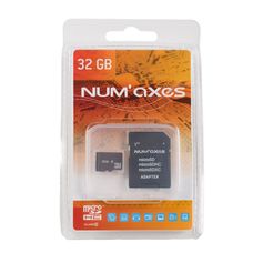 CARTE MICRO SD 32GO + ADAPTATEUR