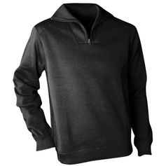 PULL COL ZIP ARIZONA NOIR