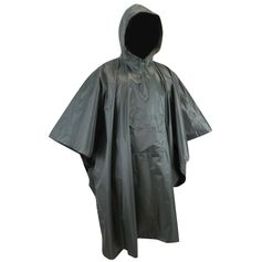 PONCHO DE PLUIE CLIMAT KAKI