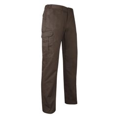 PANTALON TREILLIS  DAIM MARRON
