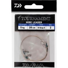 BAS DE LIGNE TOURNAMENT ROUGE 20LBS