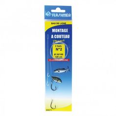 BAS DE LIGNE MONTAGE A COUTEAU 2 H